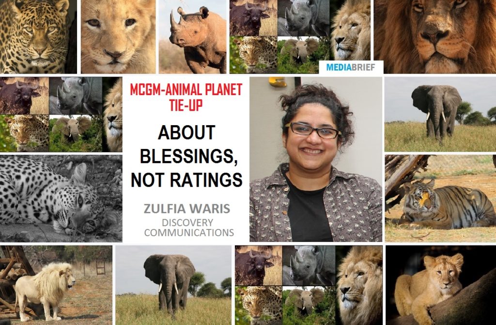 MCGM ties up with Animal Planet - Zulfia Waris - Discovery-MediaBrief