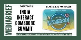 IMAGE INDIA INTERACT COMSCORE SUMMIT MEDIABRIEF