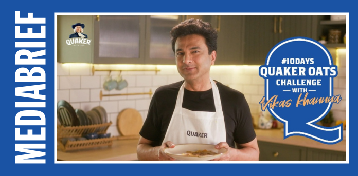 IMAGE-Vikas Khanna joins Quaker for 10-day challenge to spotlight oats in Indian meals- mediabrief