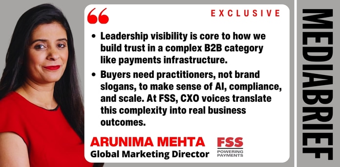Exclusive | Arunima Mehta of FSS on B2B marketing