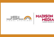 Jindal Stainless appoints Madison Media as its Media AOR Jindal Stainless appoints Madison Media as its Media AOR