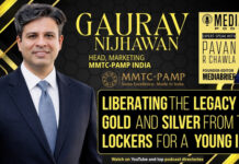 MEDIACAST PODCAST | Gaurav Nijhawan – MMTC-PAMP taking gold and silver beyond the locker for a new generation of India MEDIACAST PODCAST | Gaurav Nijhawan - MMTC-PAMP