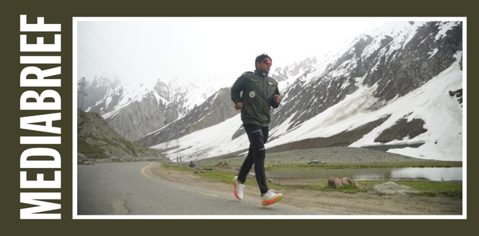 Skechers athlete Kartik Joshi crosses 2,000 km milestone in Kargil to Kanyakumari run