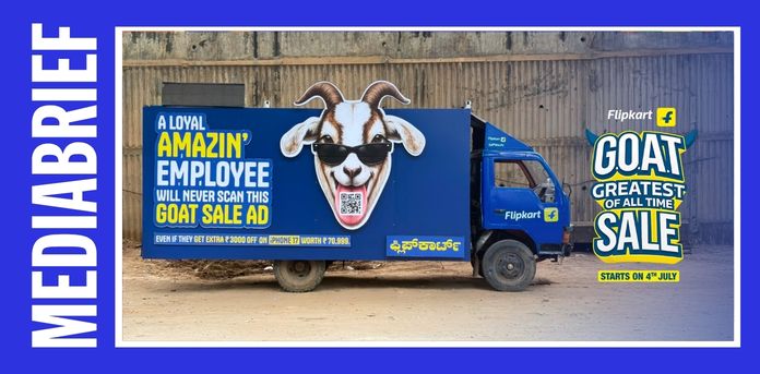 Flipkart deploys on ground campaign for GOAT Sale