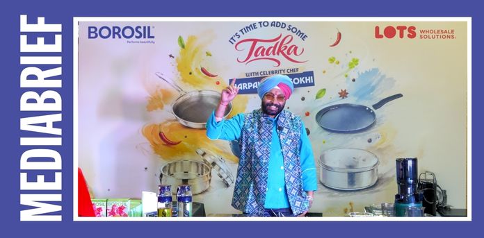 Borosil partners with LOTS Wholesale Solutions for a culinary experience featuring Harpal Singh Sokhi