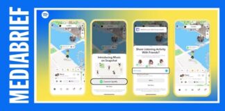 Snapchat introduces Now Playing on Snap Map in partnership with Spotify