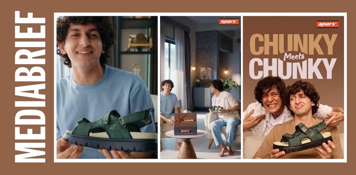 Sparx launches new Chunky Sole Sandals campaign featuring Chunky Pandey