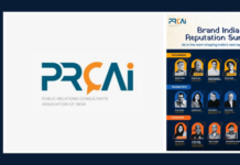 PRCAI’s flagship reputation summit returns with ‘India Inside’ theme PRCA logo on a white panel beside a blue 'Brand India’s Reputation Summit' poster with speaker headshots.