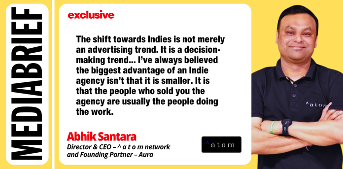 Exclusive | Abhik Santara on the Indie advantage