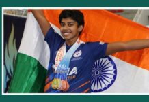 Bajaj Finserv partners with swimmer Dhinidhi Desinghu