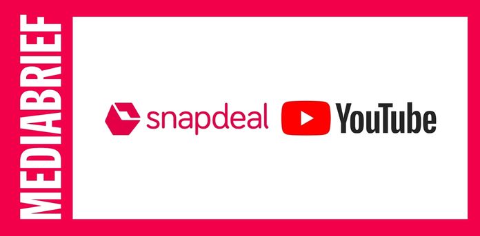 Image-Snapdeal and YouTube partner-MediaBrief