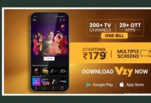 Vzy launches Linear TV Streaming with over 200 live channels, 29+ OTT platforms