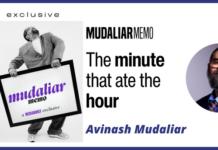 Avinash Mudaliar: The minute that ate the hour Image-mudaliarmemo-Avinash Mudaliar-mediabrief