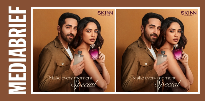 SKINN signs Ayushmann Khurrana, Sobhita Dhulipala